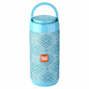 TG113C Column Portable Bluetooth Mini Speaker with FM Radio TF Card AUX Cable Wireless Loundpeakers &Phone Holder 9 Colors