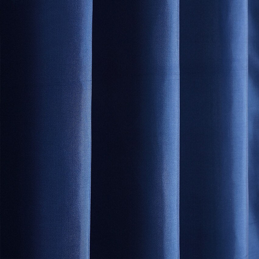 Navy Blue Shower Curtains Waterproof Solid Bath Curtains For Bathroom Bathtub Large Wide Bathing Cover 12 Hooks rideau de bain