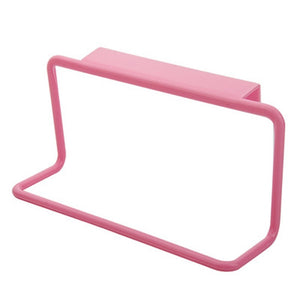 Porte-serviettes support suspendu organisateur salle de bain armoires de cuisine placard cintre serviette porte-éponge support de rangement pour salle de bain