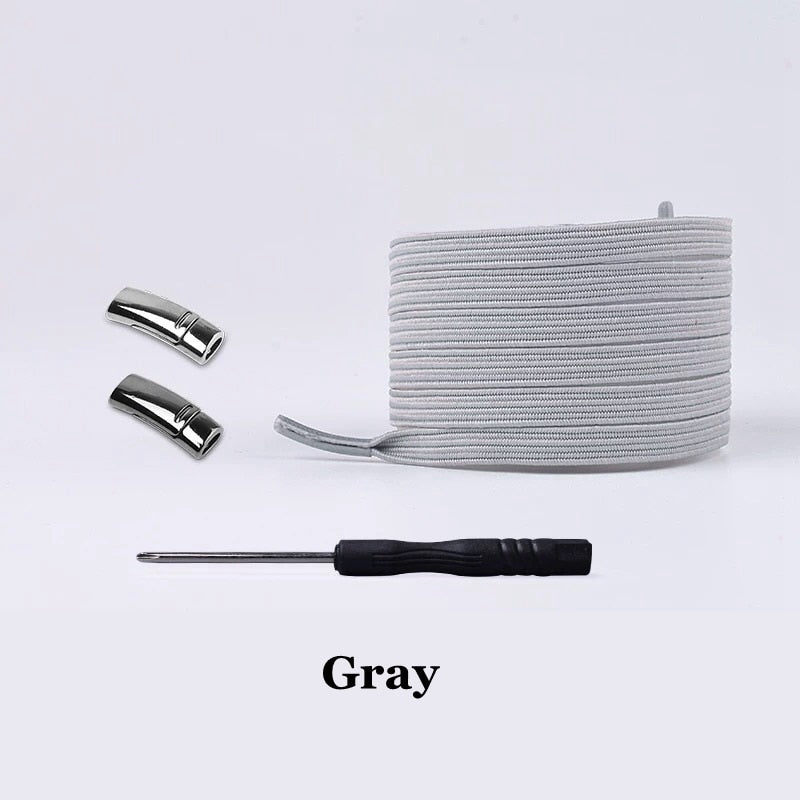 1 Pair Magnetic Shoelaces Elastic No Tie Shoe laces Kids and Adult Flat Sneakers Shoelace Quick Lazy Laces Magnetic Buckle