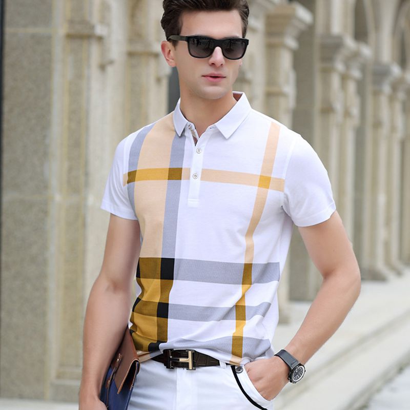 polo shirt men's brand clothing