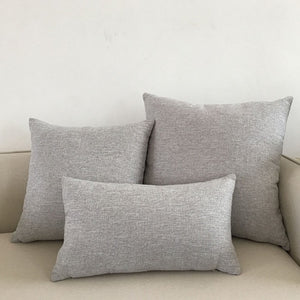 Solid sofa cushion cover 30x50/40x40/45x45/40x60/50x50/55x55/60x60cm decorative throw pillow case cover for car seat chair decor