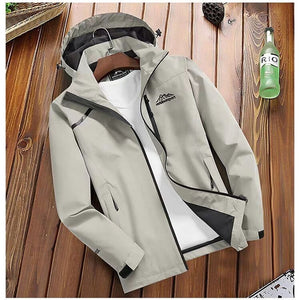 DIMUSI Mens Bomber Jacket Casual Men Thin Army Tactics Windbreaker Jacket Mens Waterproof Breathable Hooded Coats Clothing 4XL