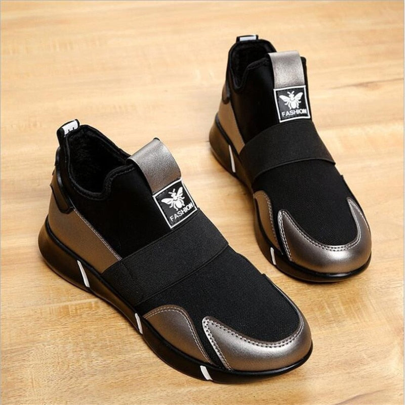 Women's sneakers shoes 2020 spring and autumn new elastic sets of feet casual shoes thick bottom breathable mesh women's shoes