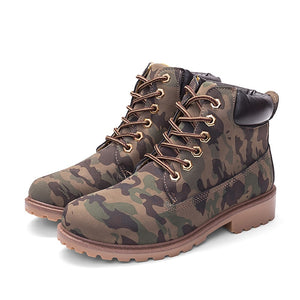 Winter Shoes Women Flat Heel Boots