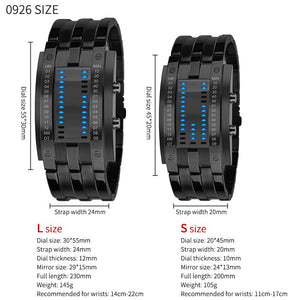 SKMEI Fashion Creative Sport Watch Men Stainless Steel Strap LED Display Watches 5Bar Waterproof Digital Watch reloj hombre 0926
