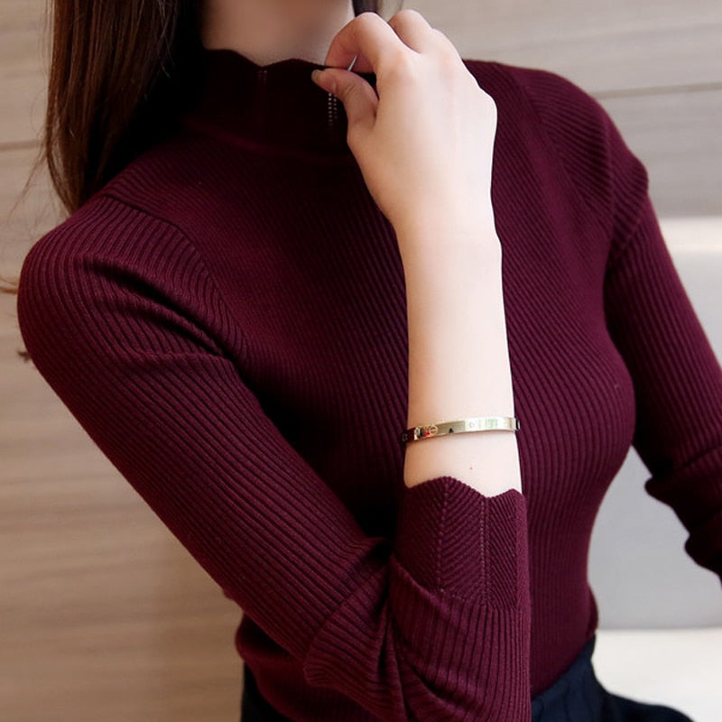 Women Sweaters and Pullovers Sueter Mujer