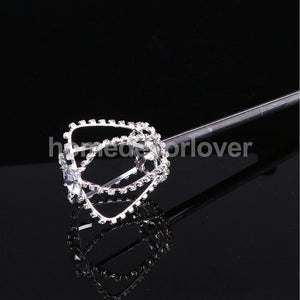 Princess Scepter Wand Fairy Angel Magic Stick Cosplay Party Favor Fancy Dress Up Costume Props Silver