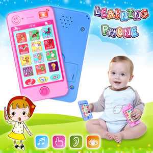Langue russe enfants téléphone jouets enfants éducatifs Simulation musique téléphone Mobile jouet téléphone jouet cadeau pour enfants bébé téléphone