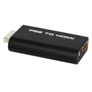 THGS HDV-G300 PS2 to HDMI 480i/480p/576i Audio Video Converter Adapter with 3.5mm Audio Output Supports All PS2 Display Modes