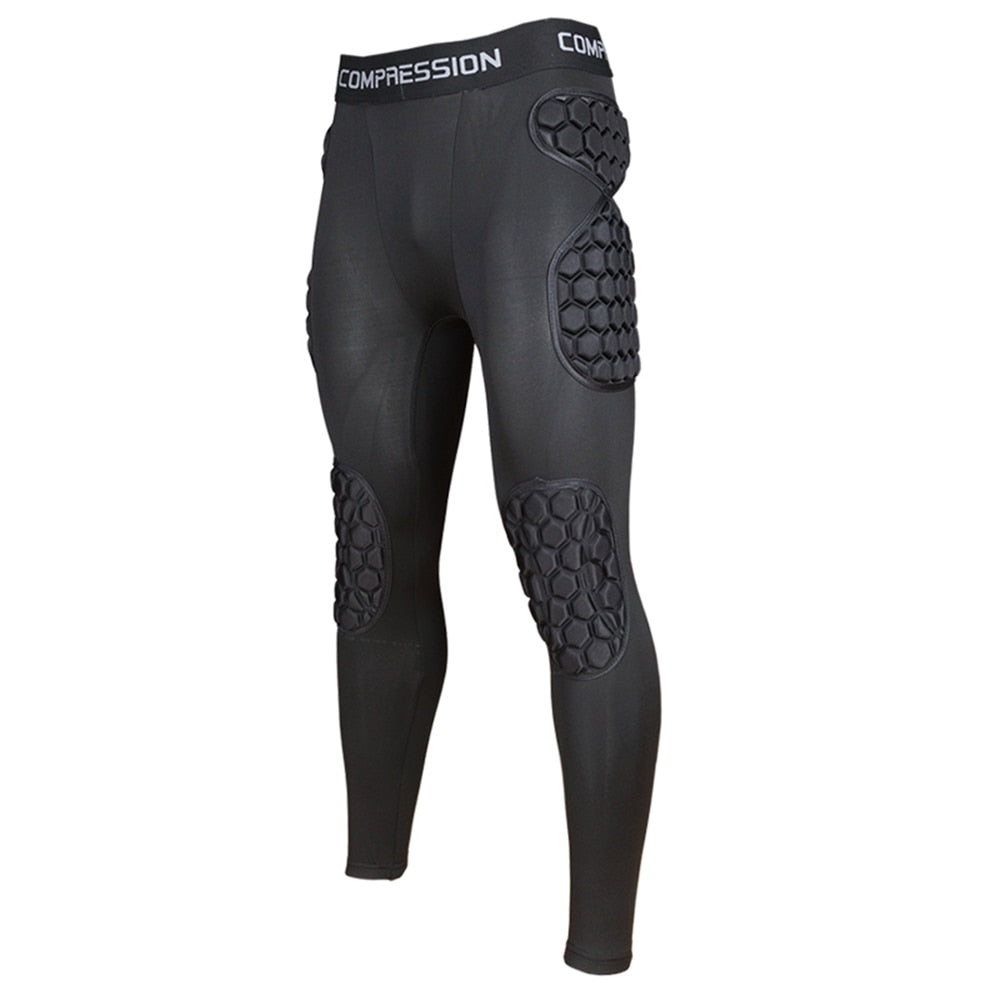 New Football Soccer Goalkeeper Training Pants Goalie Jerseys Kit Clothing Knee Elbow Padded All-round Alveolate Protector Gear
