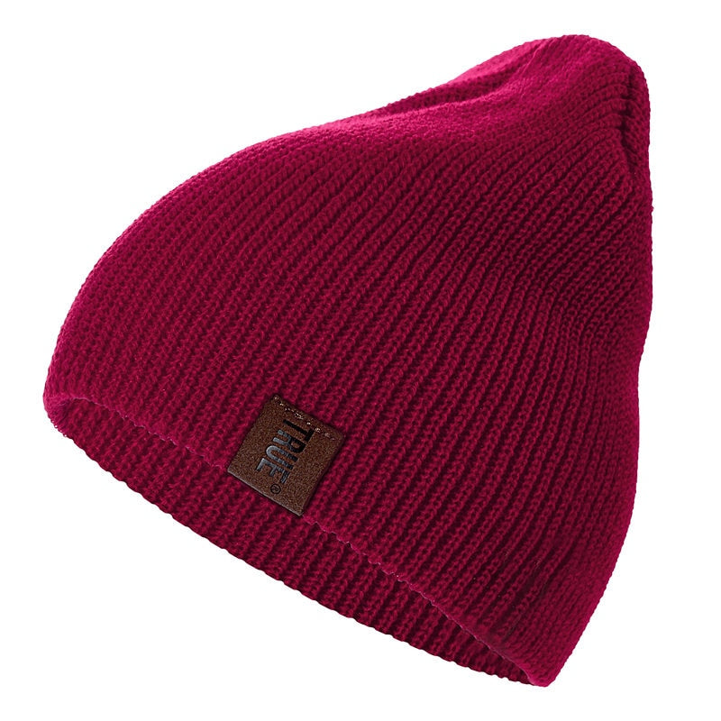 True Casual Beanies for Men Women Warm Knitted