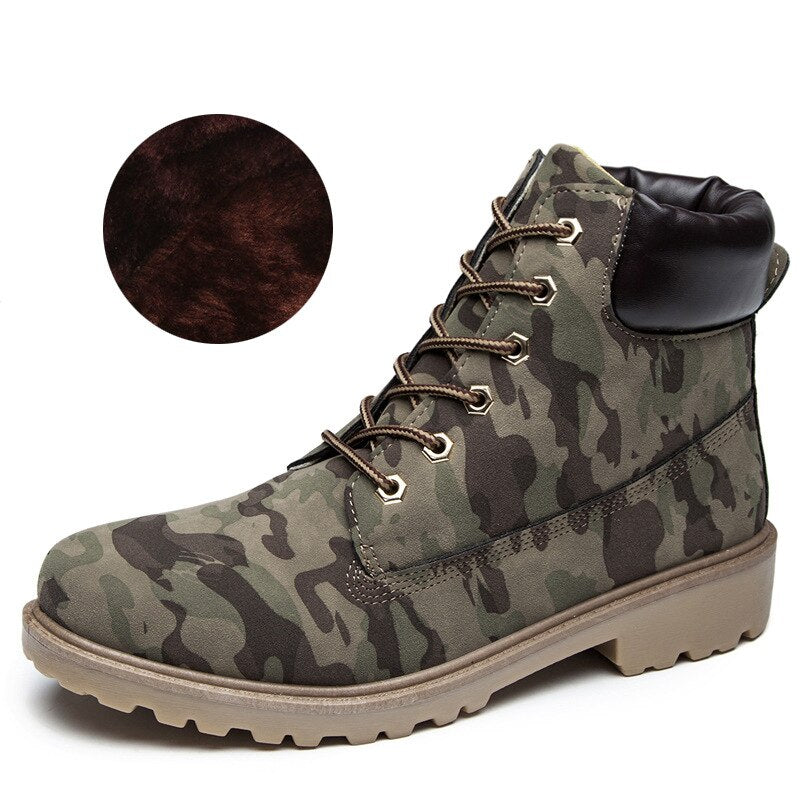 Winter Shoes Women Flat Heel Boots