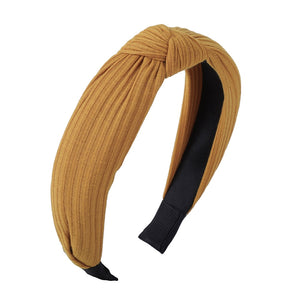 Haimeikang Solid Colors Hair Knotted Hair Band for Women Headbands Hairbands Headwear 2018 New Arrival