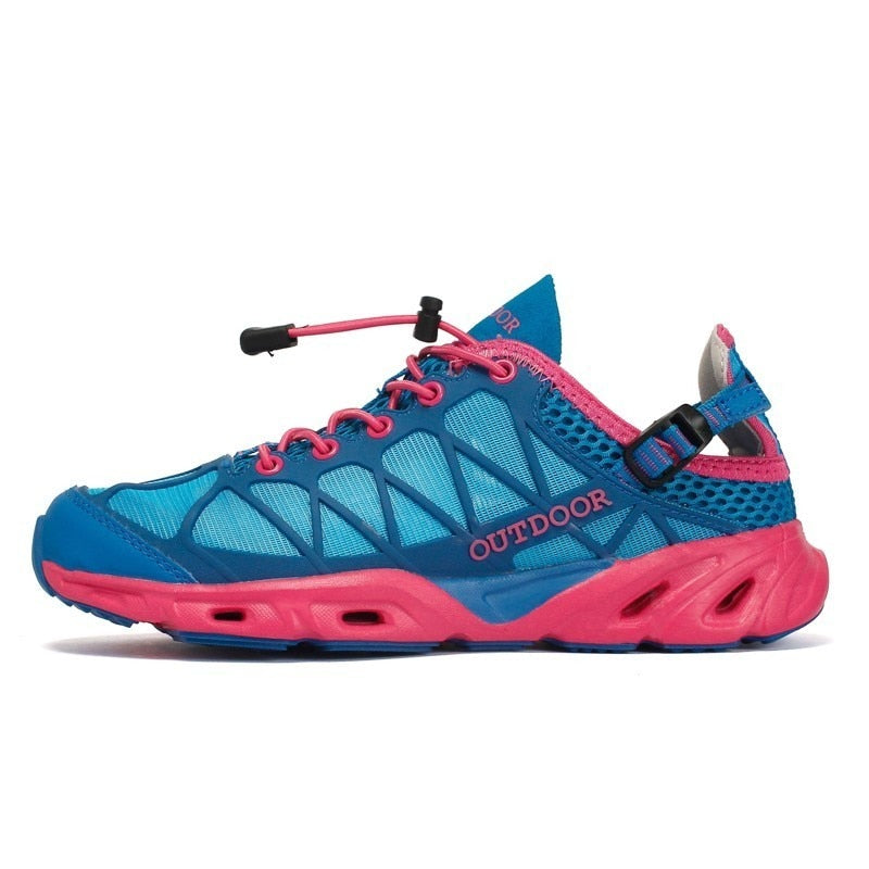 Men Hiking Shoes Women Trekking Outdoor Sport Shoes Non Slip Tactical Climbing Shoes Water Upstream Ladies Sneakers Quick Drying