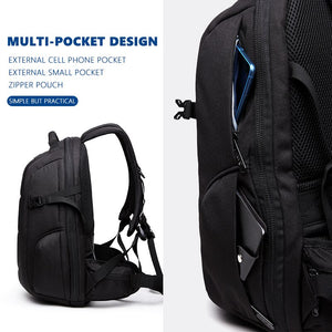 OZUKO Brand Waterproof Oxford Backpack for Teenager 15.6 inch Laptop Backpacks Male Fashion Schoolbag Men Travel Bags Mochilas