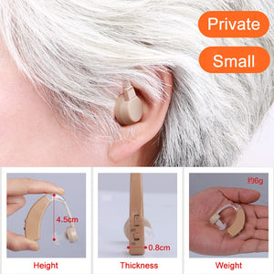 Cofoe BTE hearing aid Rechargeable Hearing Aids For The Elderly Ear Aid Wireless Sound Amplifier For the Hearing loss people