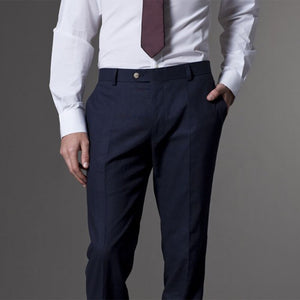 Men Suit Men Tuxedo Custom Made Wedding Suits For Men 2019 Tailored Light Navy Blue Mens Suits With Pants Costume Homme Mariage