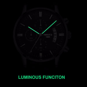 NIBOSI 2020 Mens Watches Top Brand Luxury Men Blue Watch Military Sport Wristwatch Quartz Watch erkek saat Relogio Masculino