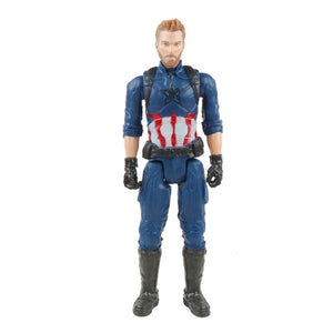 30cm Marvel Super Heroes Avengers Endgame Thanos Hulk Captain America Thor Wolverine Venom Action Figure Toys Doll for Kid Boy