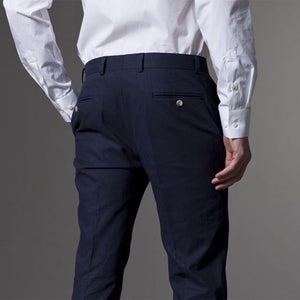 Men Suit Men Tuxedo Custom Made Wedding Suits For Men 2019 Tailored Light Navy Blue Mens Suits With Pants Costume Homme Mariage