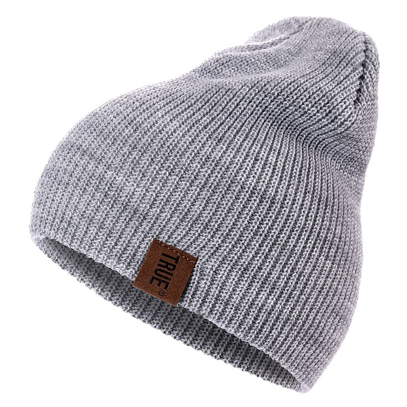True Casual Beanies for Men Women Warm Knitted