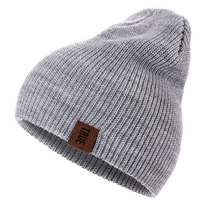 True Casual Beanies for Men Women Warm Knitted