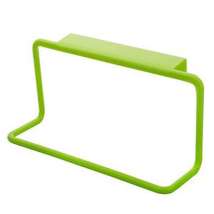 Porte-serviettes support suspendu organisateur salle de bain armoires de cuisine placard cintre serviette porte-éponge support de rangement pour salle de bain