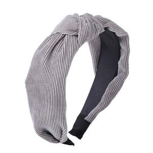 Haimeikang Solid Colors Hair Knotted Hair Band for Women Headbands Hairbands Headwear 2018 New Arrival