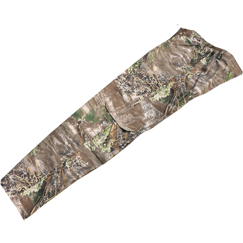 Pantalon de Camouflage bionique extérieur pour hommes coton mince respirant pantalon silencieux tactique militaire chasse Camping pantalon de pêche