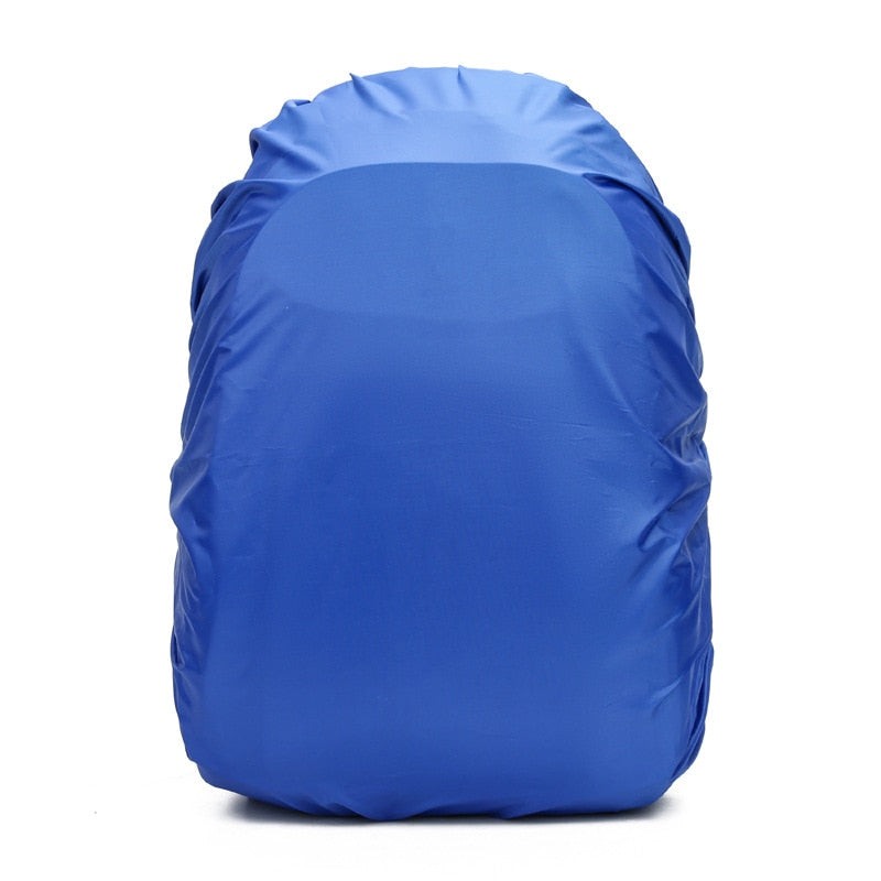 45L Nylon Adult Outdoor Hiking Backpack Rain Cover Shoulder Bag Backpack Raincoat Waterproof Dust Cover for Camping Hiking