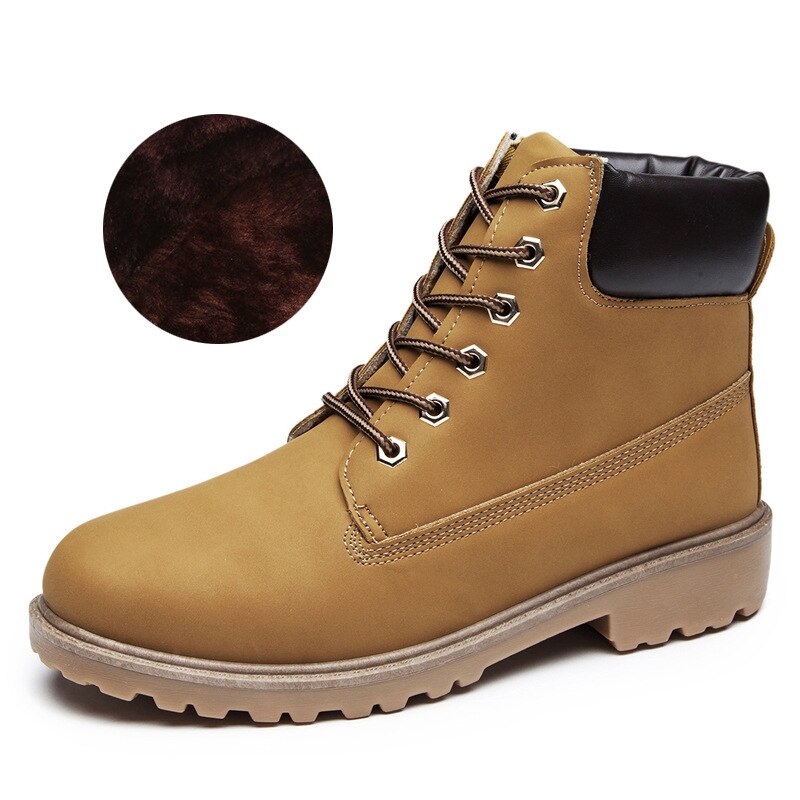 Winter Shoes Women Flat Heel Boots