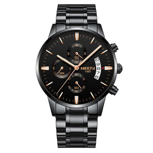 NIBOSI 2020 Mens Watches Top Brand Luxury Men Blue Watch Military Sport Wristwatch Quartz Watch erkek saat Relogio Masculino