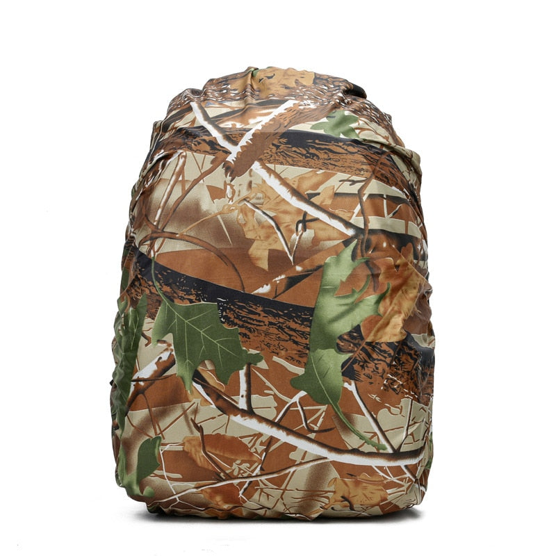 45L Nylon Adult Outdoor Hiking Backpack Rain Cover Shoulder Bag Backpack Raincoat Waterproof Dust Cover for Camping Hiking