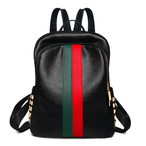 Luxury Designer Women Travel Backpack High Quality Soft PU Leather Women Backpack Fashion Girls School Backpack Women Backpack