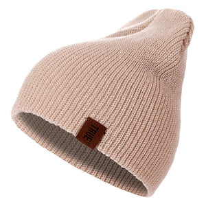 True Casual Beanies for Men Women Warm Knitted