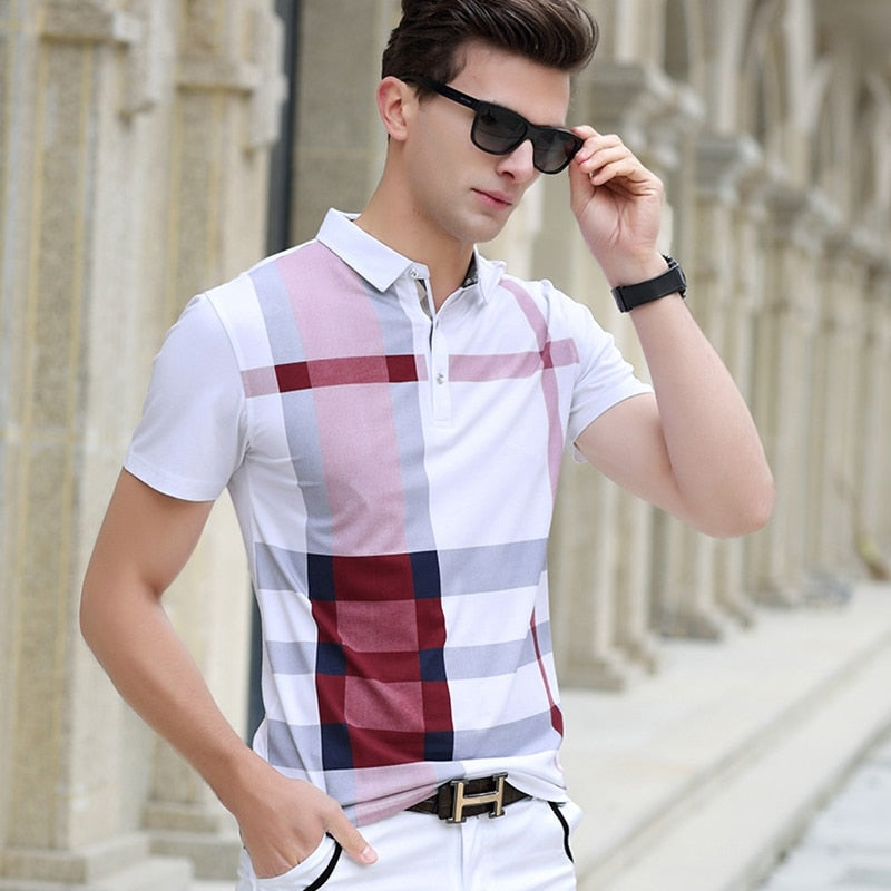 polo shirt men's brand clothing