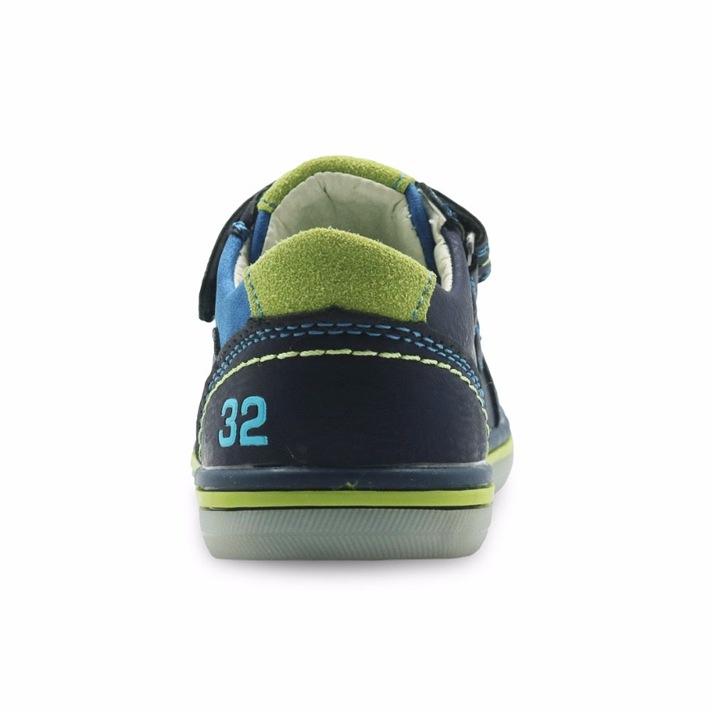Apakowa Autumn Toddler Boys Casual Shoes Kids Pu Children's Shoes New Solid Sports Fashion Sneakers Shoes for Boys EUR 21-26