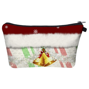 eTya Women Christmas Cosmetic Bag Travel Organizer Beauty Makeup Bag Fashion Women Brand Make Up Wash Pouch Toiletry Bags Case
