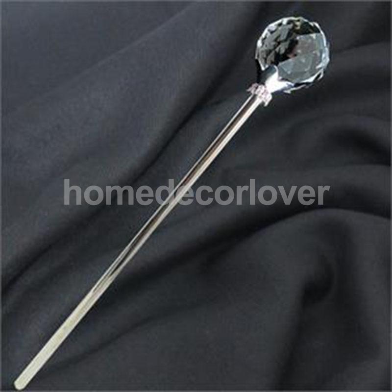 Princess Scepter Wand Fairy Angel Magic Stick Cosplay Party Favor Fancy Dress Up Costume Props Silver