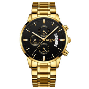 NIBOSI 2020 Mens Watches Top Brand Luxury Men Blue Watch Military Sport Wristwatch Quartz Watch erkek saat Relogio Masculino