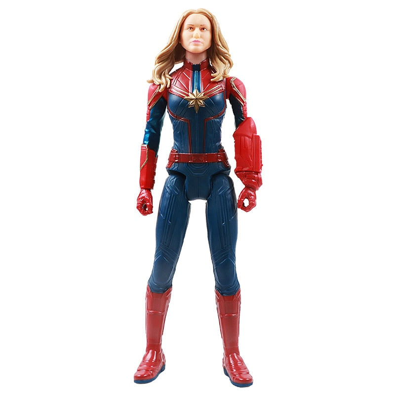 30cm Marvel Super Heroes Avengers Endgame Thanos Hulk Captain America Thor Wolverine Venom Action Figure Toys Doll for Kid Boy