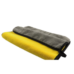 Mling 30x3 0/60CM lavage de voiture serviette en microfibre nettoyage de voiture tissu de séchage ourlet tissu d'entretien de voiture détaillant serviette de lavage de voiture pour Toyota