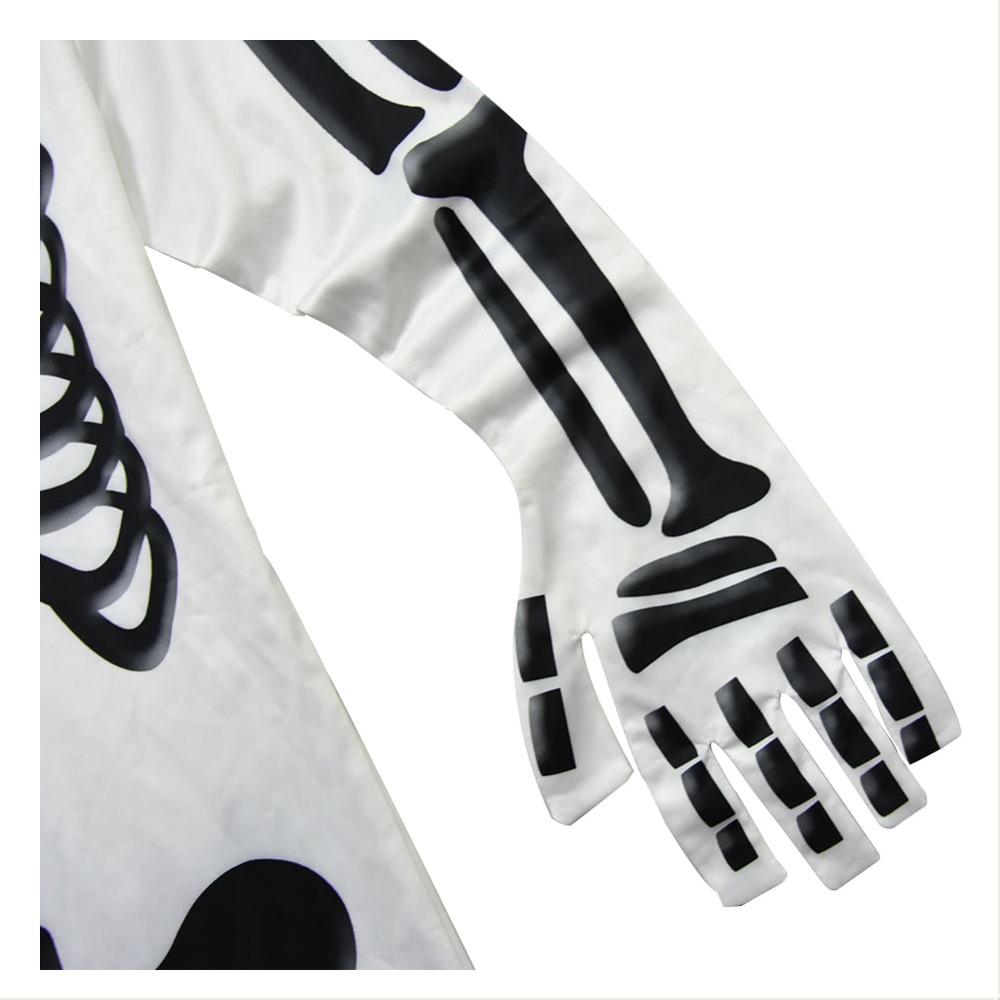 Kids Fortress Night Costume + Mask Headgear Halloween Horror Skull Zombie Ghost Jumpsuit Carnival Party Boys Girls Fancy Dress