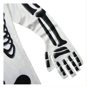 Kids Fortress Night Costume + Mask Headgear Halloween Horror Skull Zombie Ghost Jumpsuit Carnival Party Boys Girls Fancy Dress