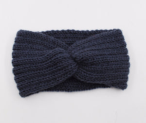 New Knitted Knot Cross Headband for Women Autumn Winter Girls Hair Accessories Headwear Elastic Hair Band Hair Accessories