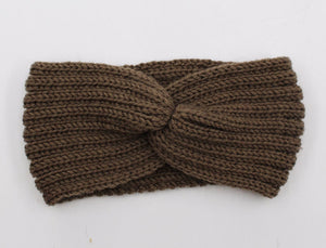 New Knitted Knot Cross Headband for Women Autumn Winter Girls Hair Accessories Headwear Elastic Hair Band Hair Accessories