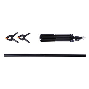 Photography PVC Backdrop Background Support Stand System Metal backgrounds for photo studio with bags