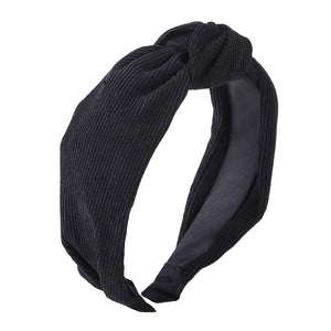Haimeikang Solid Colors Hair Knotted Hair Band for Women Headbands Hairbands Headwear 2018 New Arrival