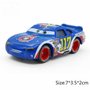 Disney Pixar Cars 3 2 Fabulous Hudson Hornet Sally Mater Lightning McQueen 1:55 Diecast Metal Alloy Model Cars Kid Gift Boy Toy